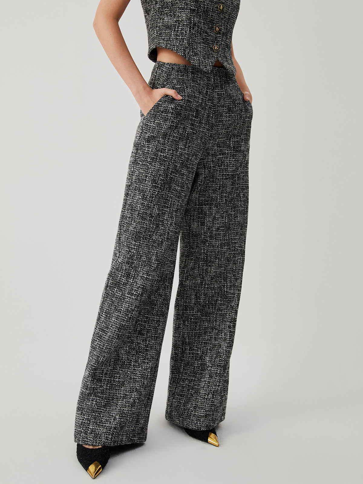 Straight Leg Pocket Pants