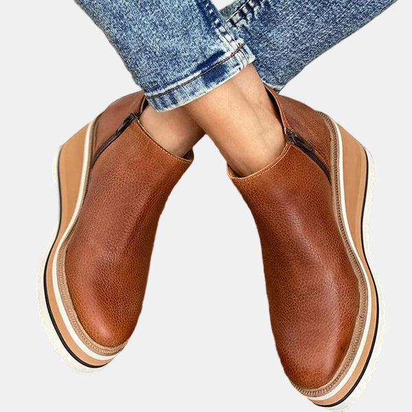 Brooklyn - Elegant Heeled Ankle Boots