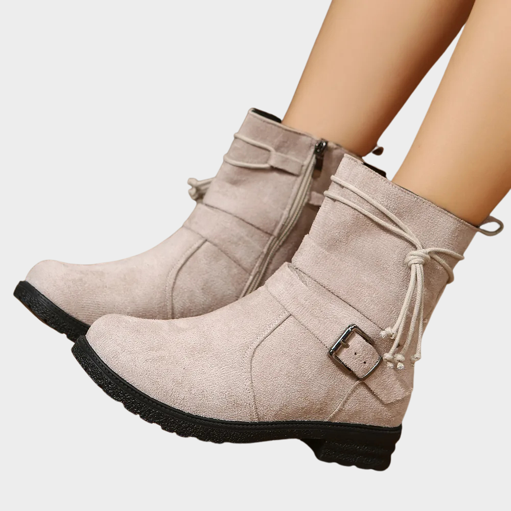 Delaney - Low Heel Ankle Boots
