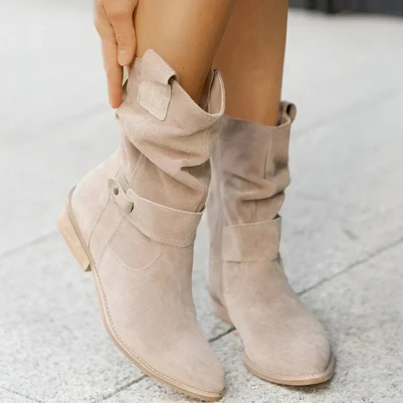 Francine - low heel ankle boots