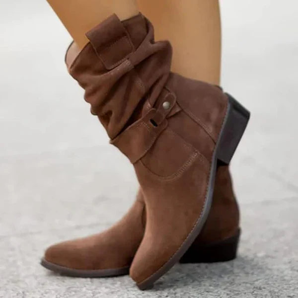 Francine - low heel ankle boots