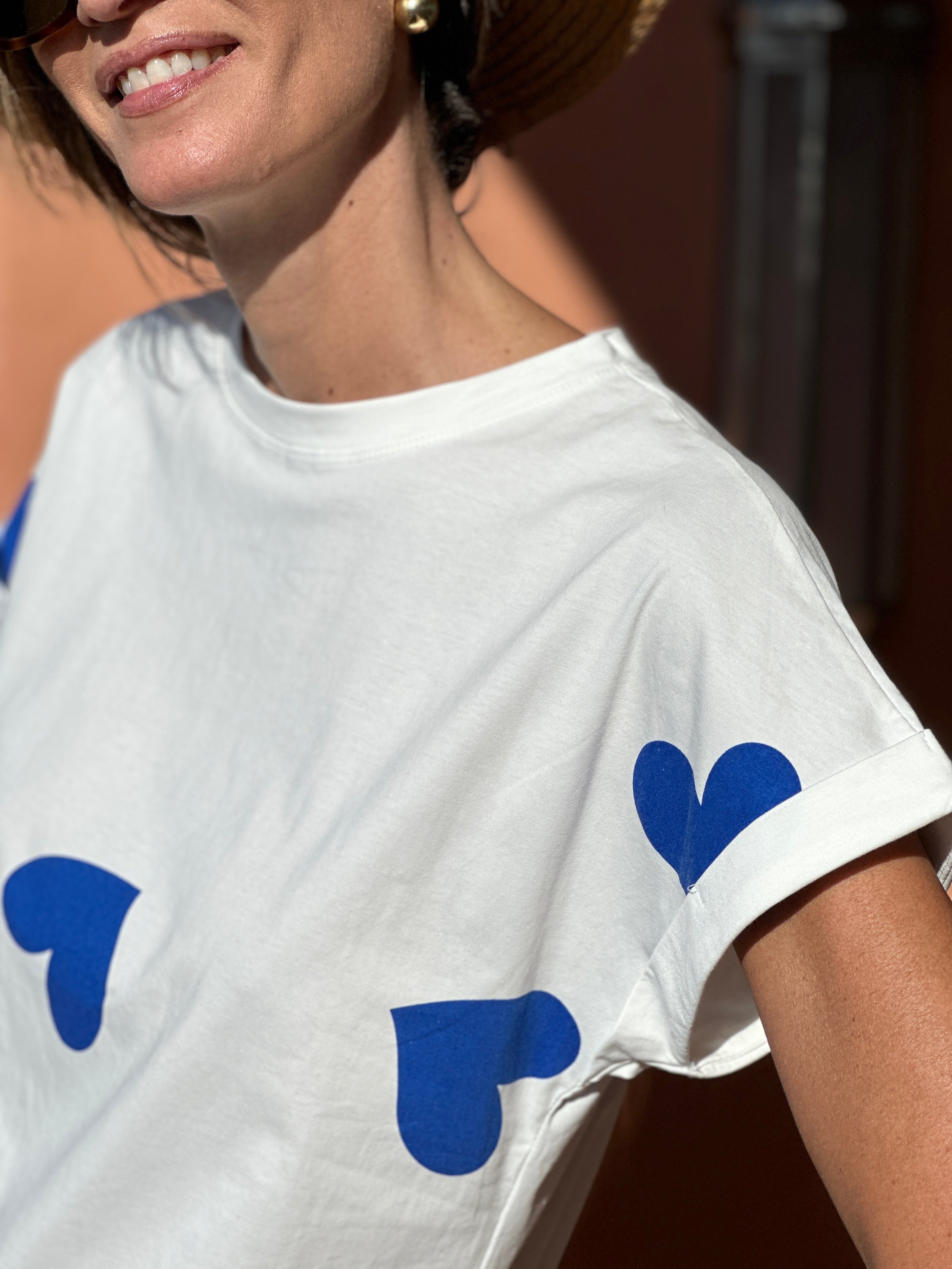 Heart Print Chemise