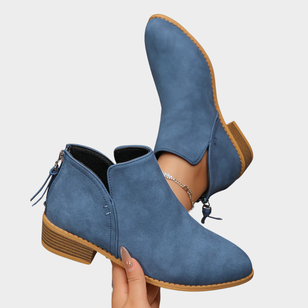 Oakley - Low Heel Ankle Boots