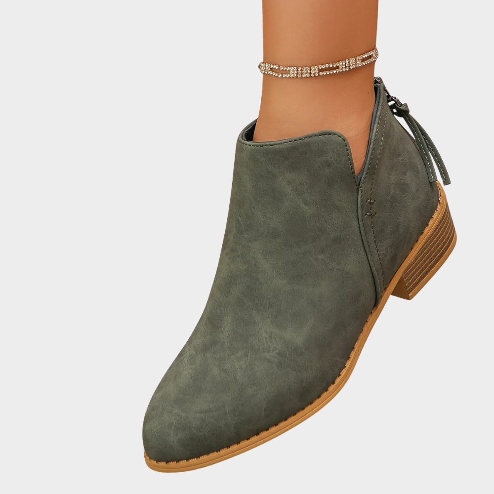 Oakley - Low Heel Ankle Boots