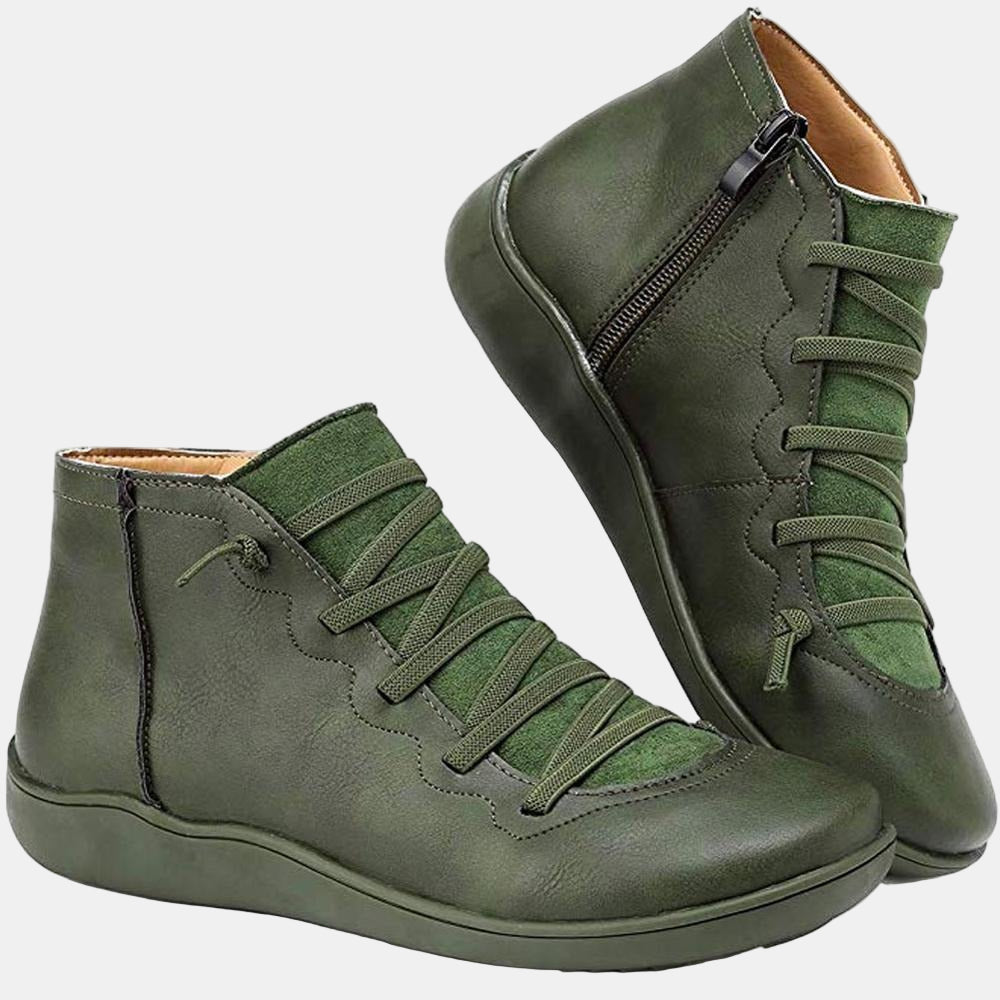 Riley - Lace-up Ankle Boots