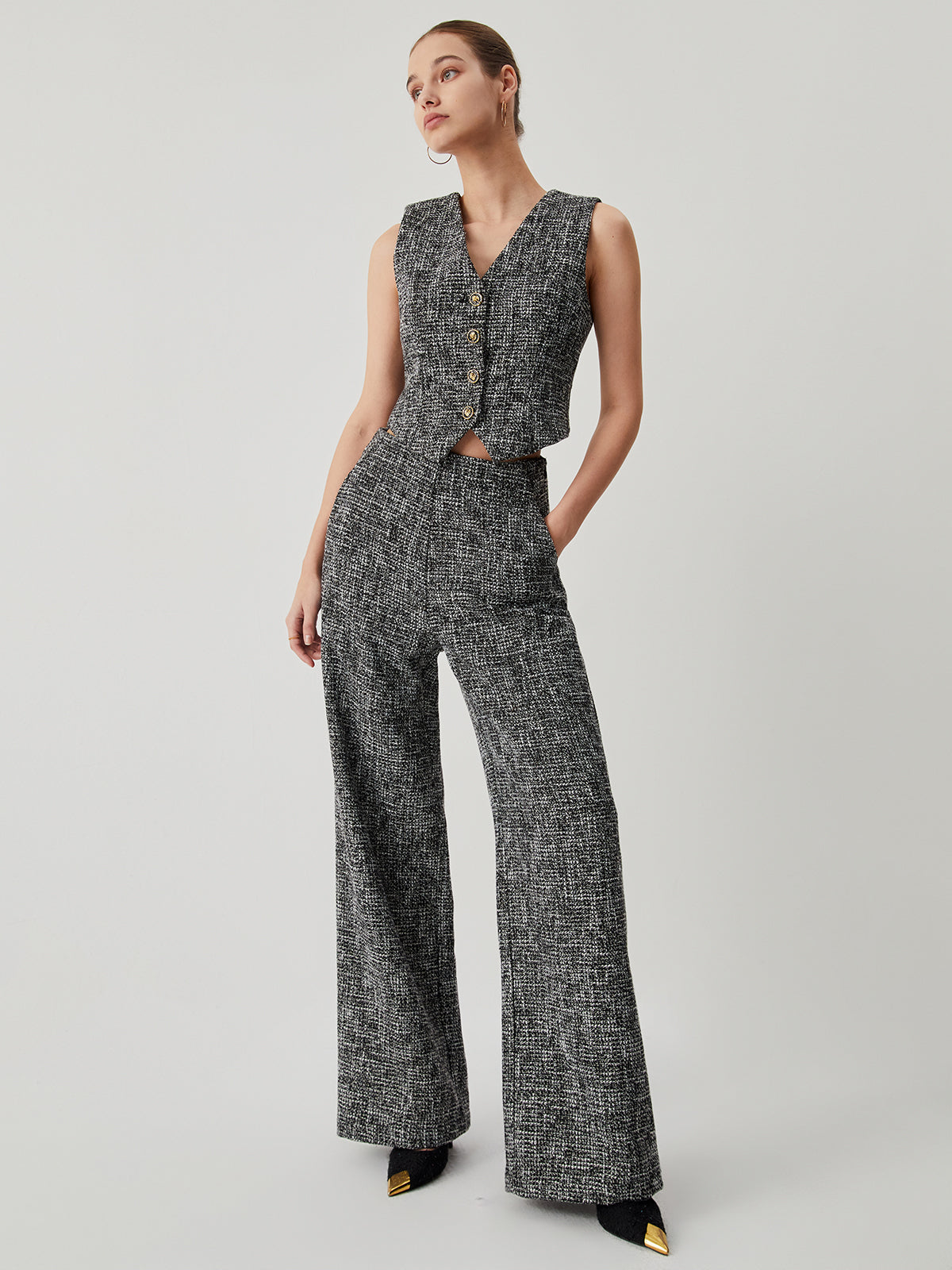 Straight Leg Pocket Pants