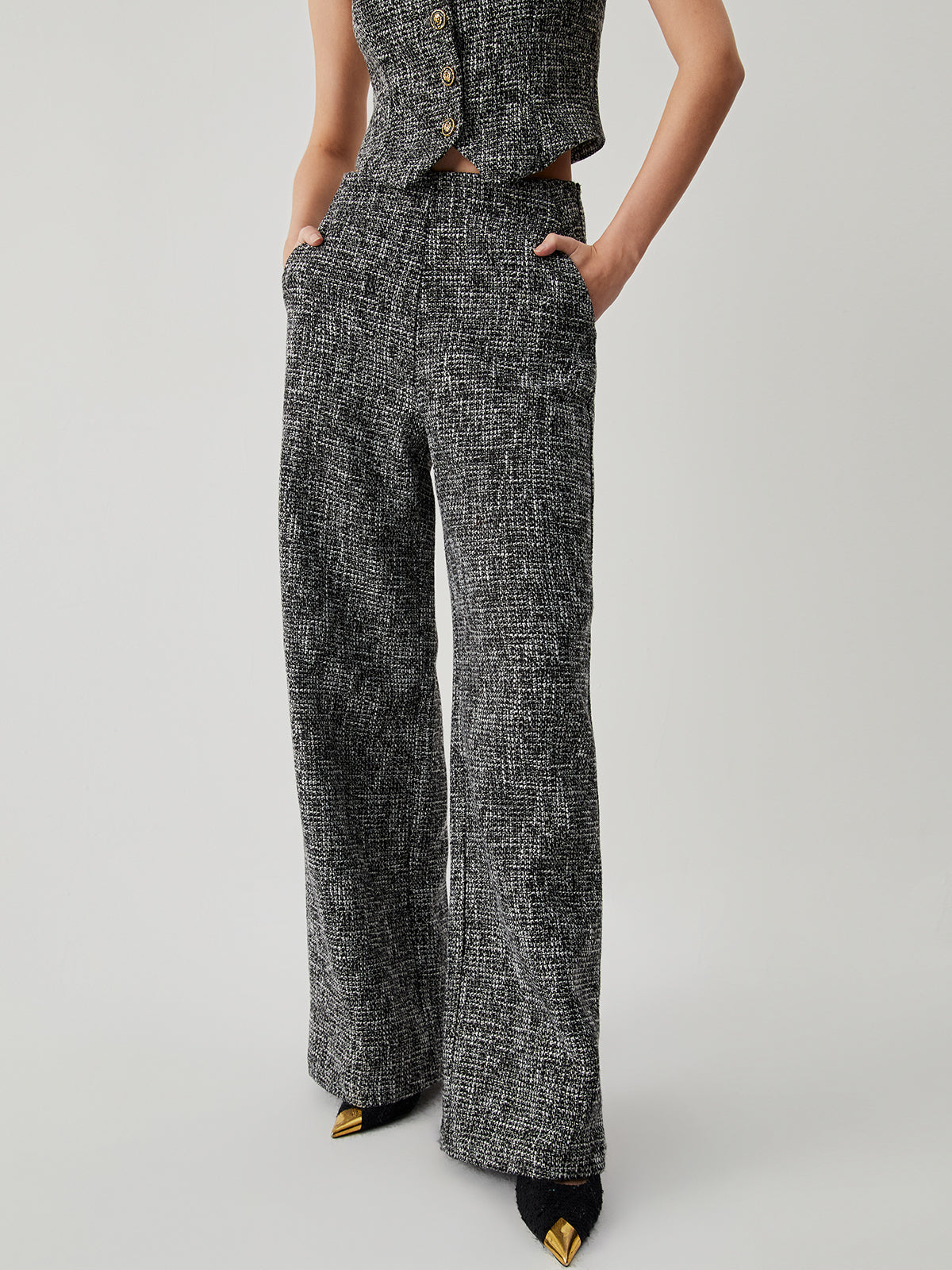 Straight Leg Pocket Pants
