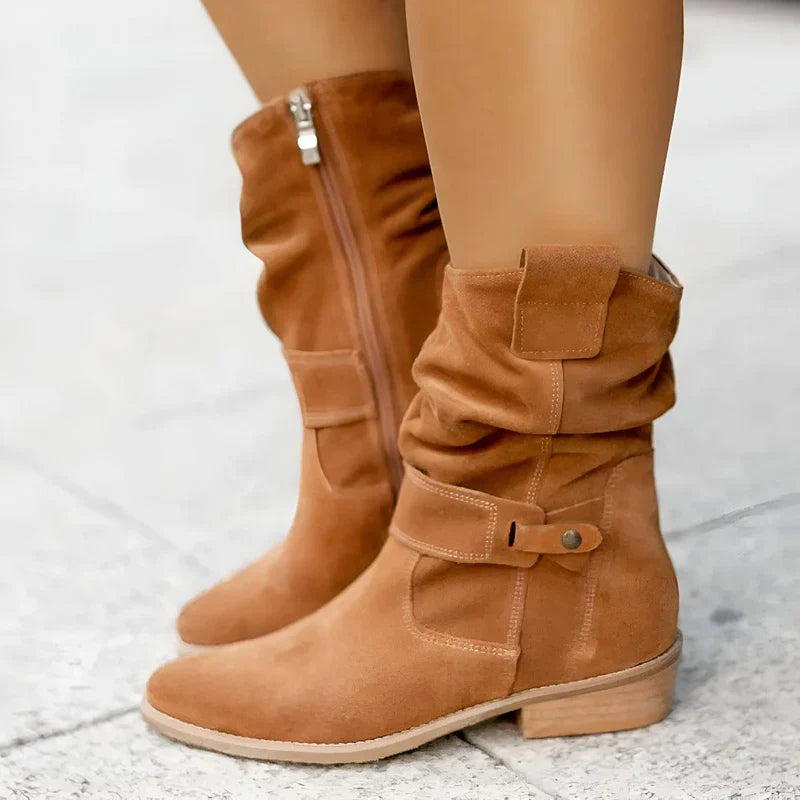 Francine - low heel ankle boots
