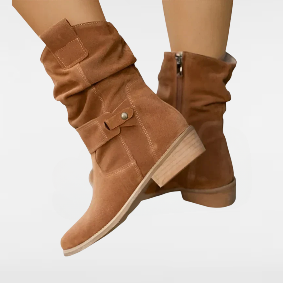 Francine - low heel ankle boots