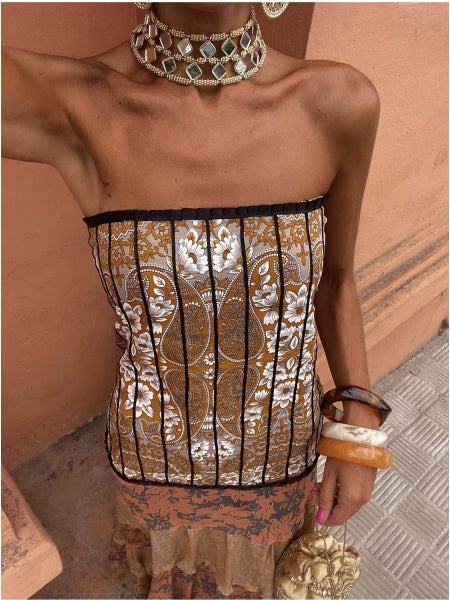 Vestido Mónaco Verde Seco