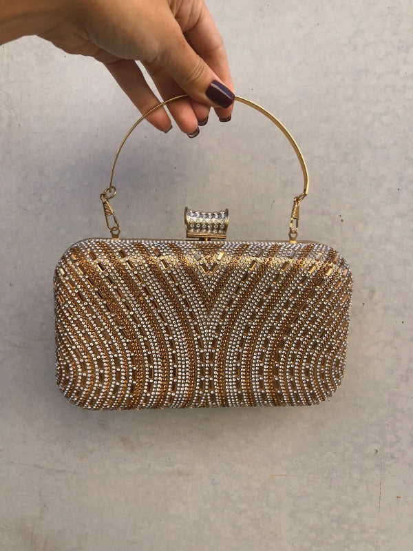 Luxury Gold Clutch